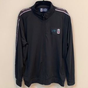 Carolina Panthers Miller Lite Black Logo Jacket Size XL NWOT